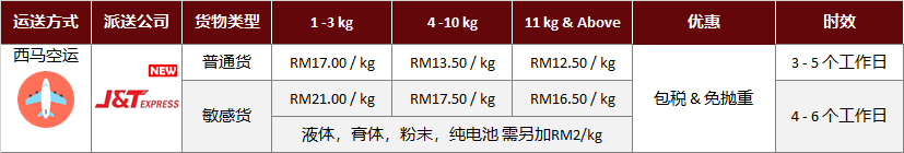 J T 空运代运服务j T Express Antparcel 专业空运海运服务淘宝集运代运